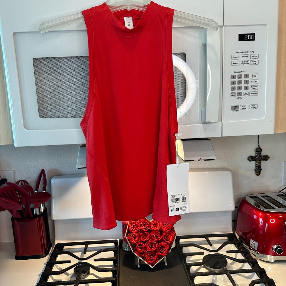 NEW size L  lululemon mock tank top